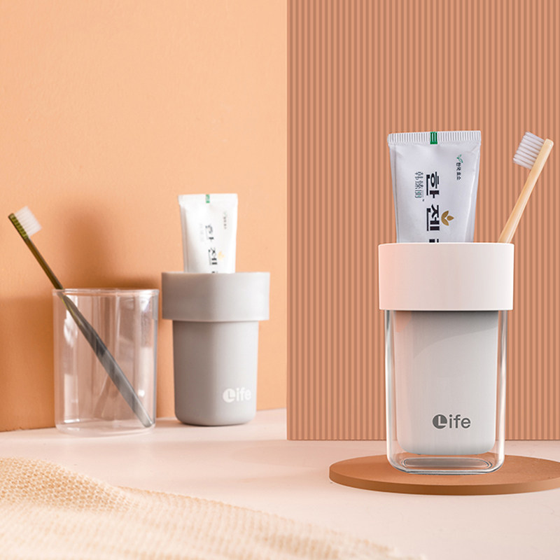 速发侣约高颜值旅行漱口杯情简刷牙杯牙装便携洗漱杯子家用牙刷套