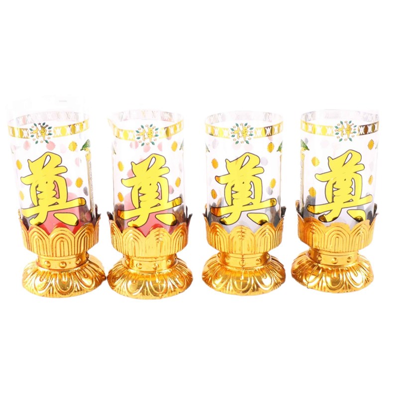 速发色祭用品上坟扫墓防风红祀白色祭奠燃烧小时小清明节绢花无
