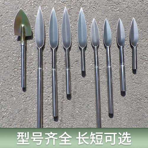 速发铁锹农用工具锰钢铲子园大家用挖土挖笋钢林铁锨锹中小号木柄
