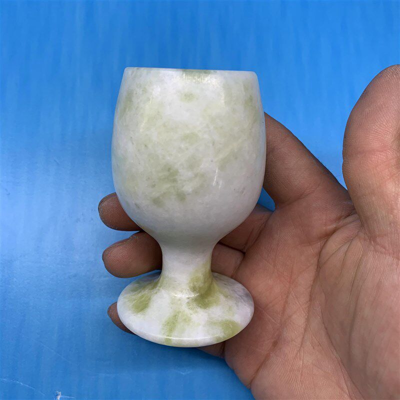 速发岫玉酒杯茶具摆件花开富贵手工厂家直销精品特价葫芦白菜如意