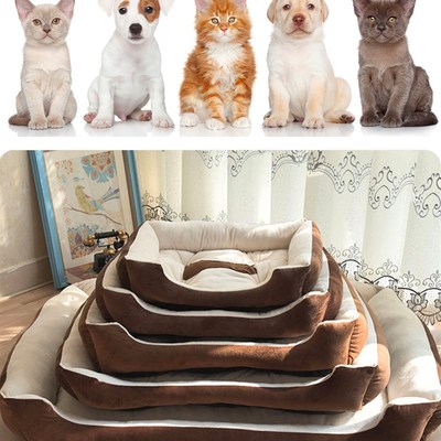 速发Soft Pet Dog Bed Cushio Lge  Beds  retriever Soft