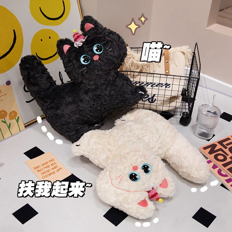 速发多巴胺猫咪抱枕客厅沙发宿舍卧室靠枕床上靠垫儿童生高级感飘