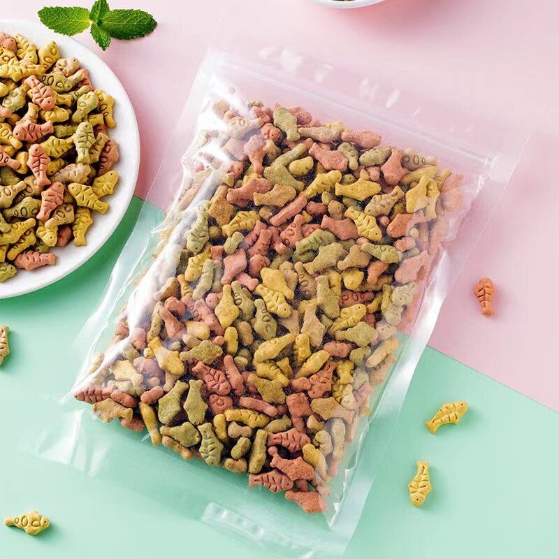 速发猫饼干薄咪零幼猫猫荷无盐小鱼干去毛球洁齿化毛食咪用品