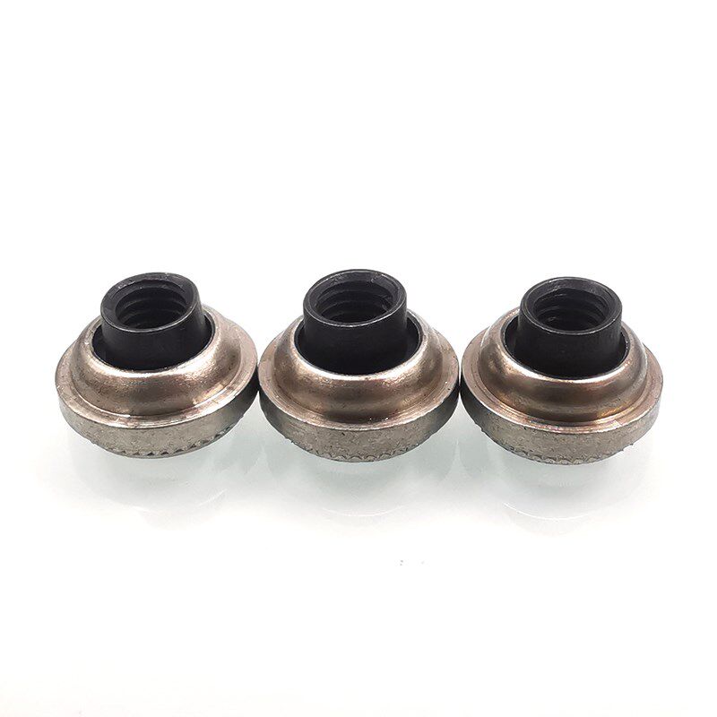速发LAC-M/M4/M5/M6-1/2MD黑色不锈钢浮动螺母非压铆螺母