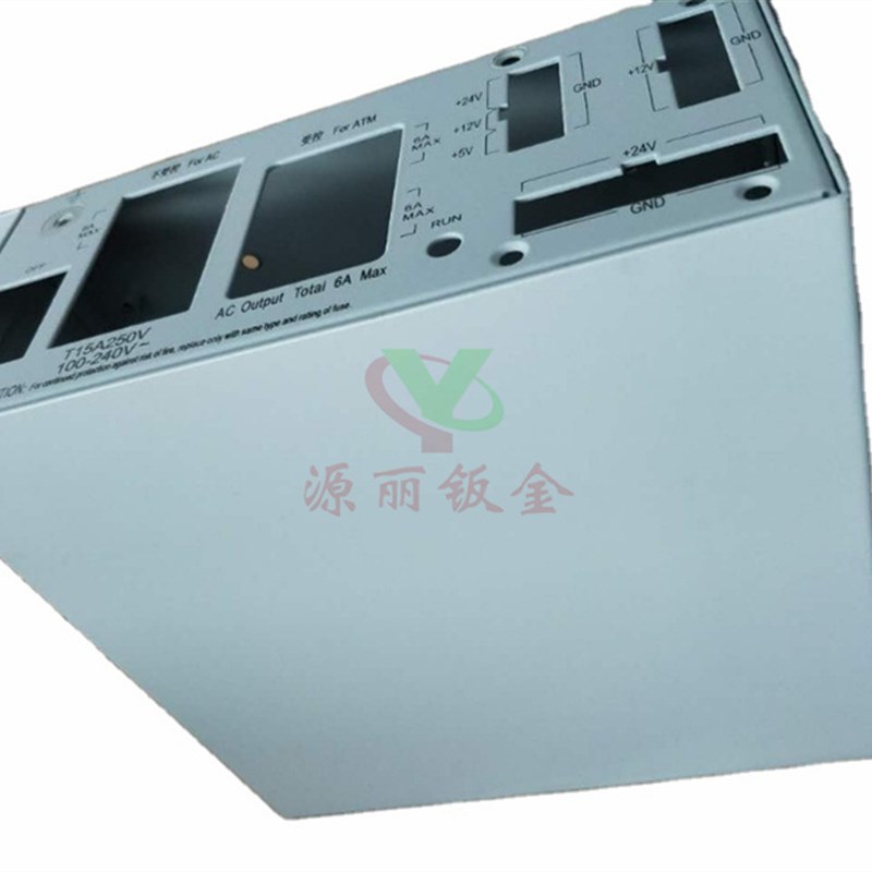 速发新来图钣金主机壳加工精密钣金主机壳外壳数控车间钢制箱体加