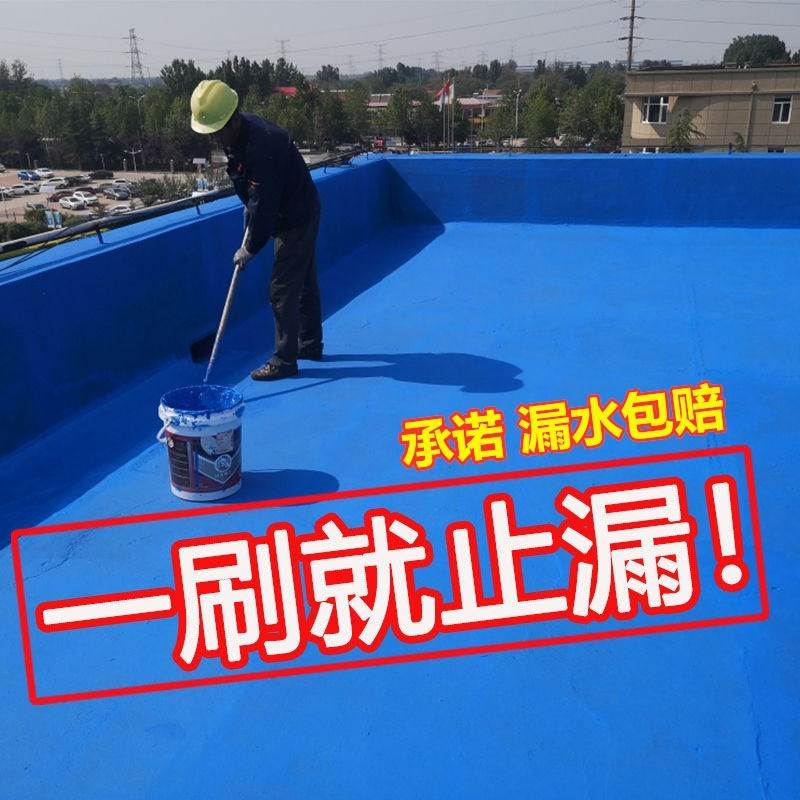 速发鱼池防水漆墙面地坪漆台屋顶菜漏放水力强堵漏王墙外洗补盆