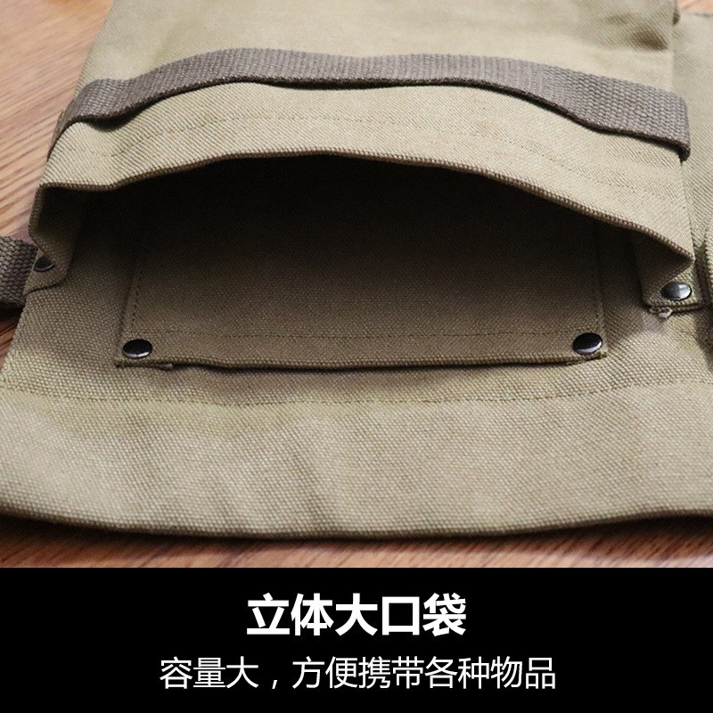 速发跨收境纳挂包户外围裙身包园艺师木工耐磨厚帆布半腰围裙男