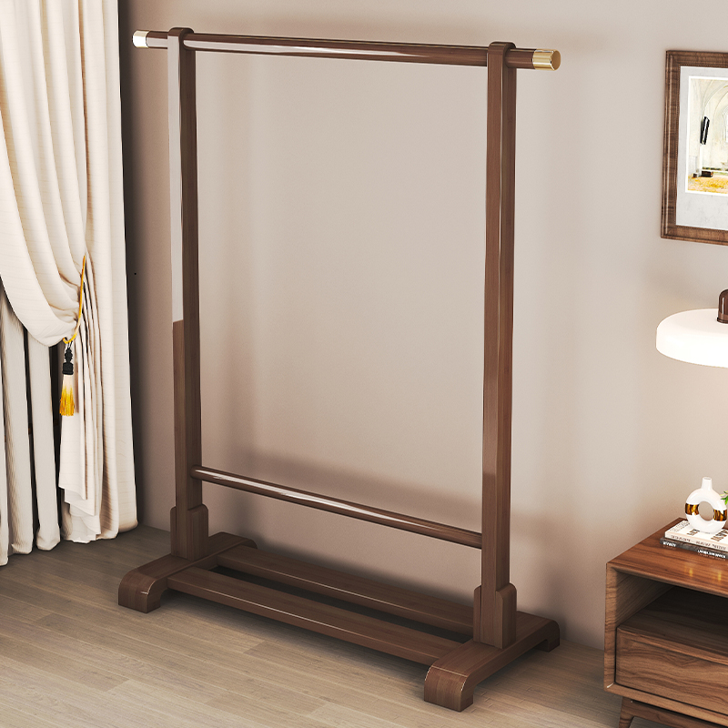 速发挂衣架0易床边晚上放衣服神器落地式简室衣帽架2卧24爆款屋用