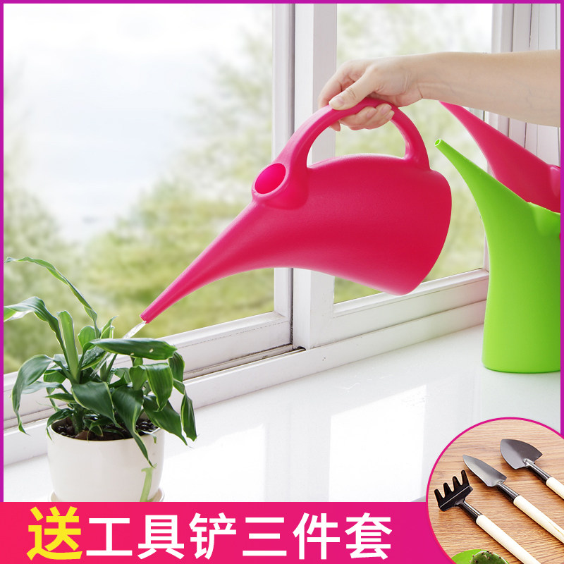 速发家用塑料洒工壶长嘴喷水壶园艺水具大容量养喷花水壶浇花壶浇
