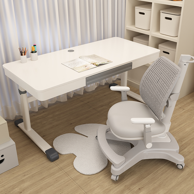 速发桌子电脑桌电桌台式桌家用屋简易书脑小户型字写桌升降工作台