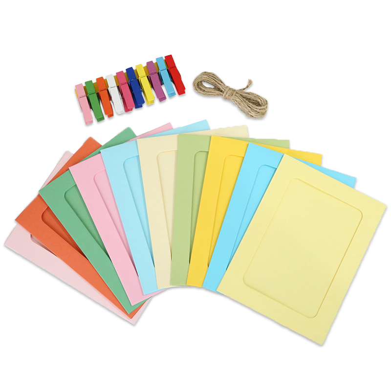 速发照片墙装免框绳夹子相麻挂墙组合饰打孔创意少房间布置