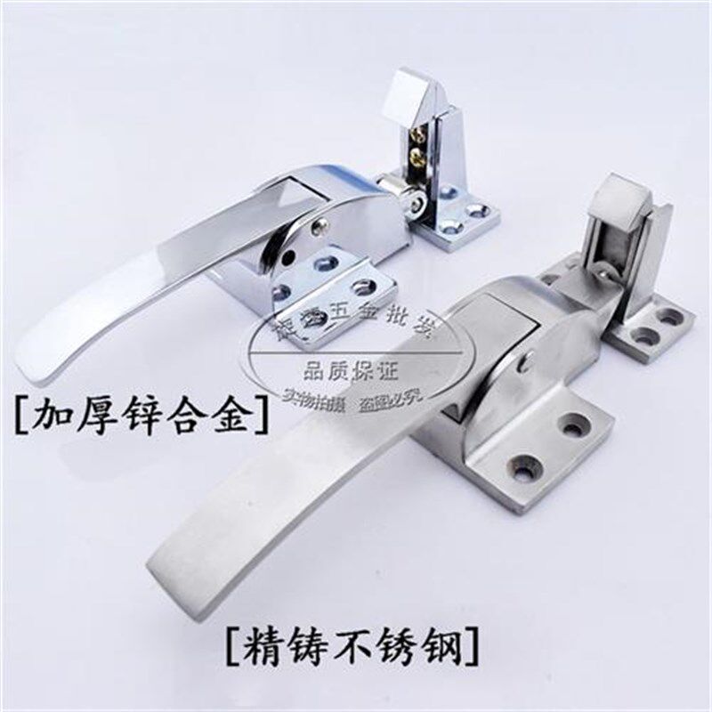 速发。烘箱把手烤箱门锁拉手搭扣传递窗冷柜门锁扣蒸柜试验箱拉手