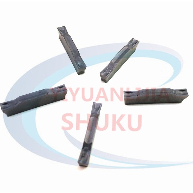 速发株洲数控刀片切槽刀粒双头槽刀片ZTHD0504/0404-MG不锈钢刚件