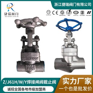 速发Z 8锻0LB国标俄标A1050钢焊接闸阀F04承插焊截止阀F11 J61H