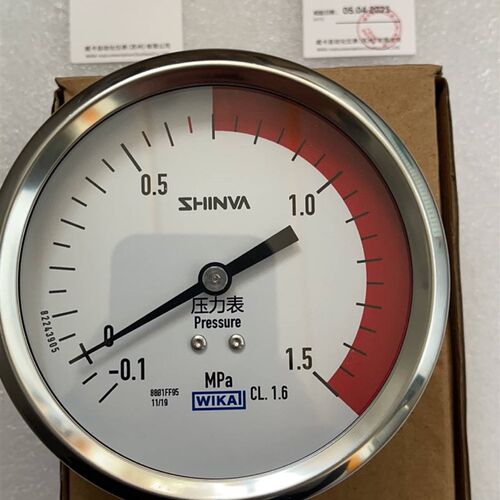 速发山东新华SHIVA洁M蒸发器威卡径向压力m-0.1~1.5净pa.100表m