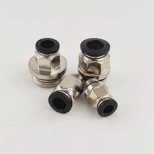 G螺纹气管快速插接头带密封圈气动接B头PC8-G02直通6-G01迷你