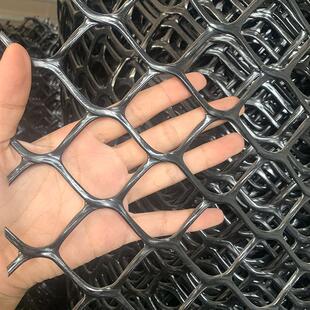 卓毅大孔塑料网阳台儿童安全防护网窗封防猫网防摔塑料网