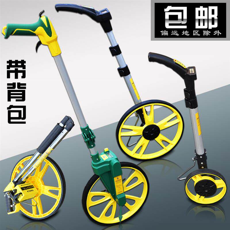 量具 手持轮式测距仪 数显测距轮电子尺 高尔夫测量轮机械轮