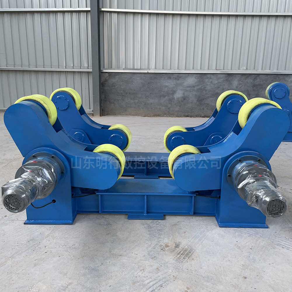 30吨40吨风电锅炉接滚轮架 正反转可调滚轮托架