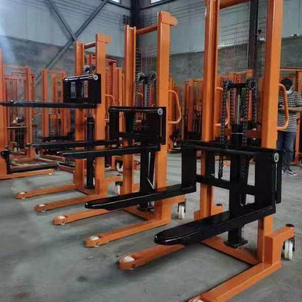 手动叉车升高车装卸车1吨C型钢液压叉车槽钢堆高车托盘车,商业/办公家具,堆高车,淘宝优惠券,粉丝福利购,淘宝优惠卷