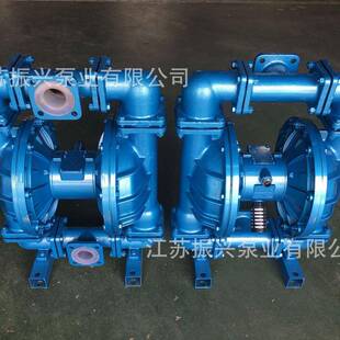 厂家气动隔膜泵机械行业设备钢衬隔膜泵耐酸碱四氟气动隔膜泵