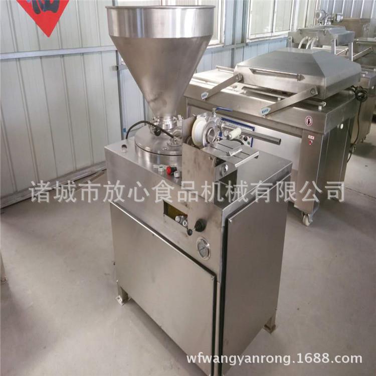 厂家直销全自动液压灌肠机红肠米肠香肠双管灌肠机腊肠设备