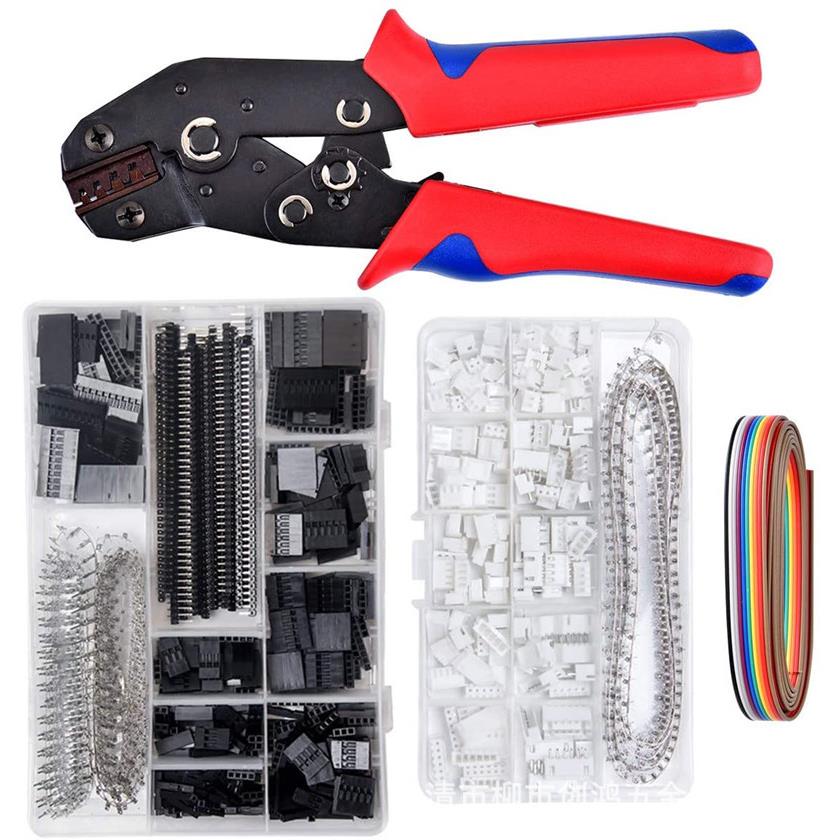 多功能迷你压接钳 JST XH2.54 杜邦端子连接器压线钳套装