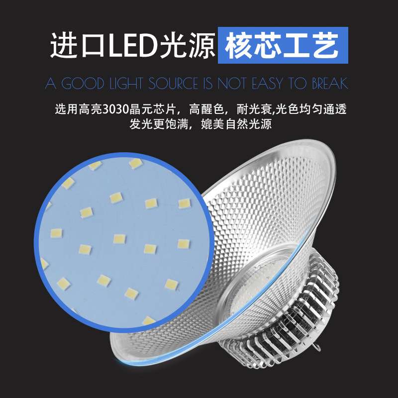 厂家直销工矿灯鳍片投光灯仓库灯工厂照明灯大功率照明灯车间灯