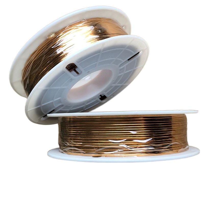 大卷金色银色扎线足m数1000米 机打专用铁芯金属扎丝 面包袋口扎