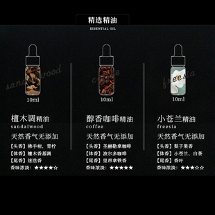 饰木 扩香器汽车汽车香水瓶循环用车用出风口香氛除味R车用礼品装