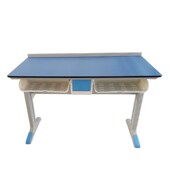 新型铝塑物理实验桌n学生生物化学通风实验室实验台科学演示工作