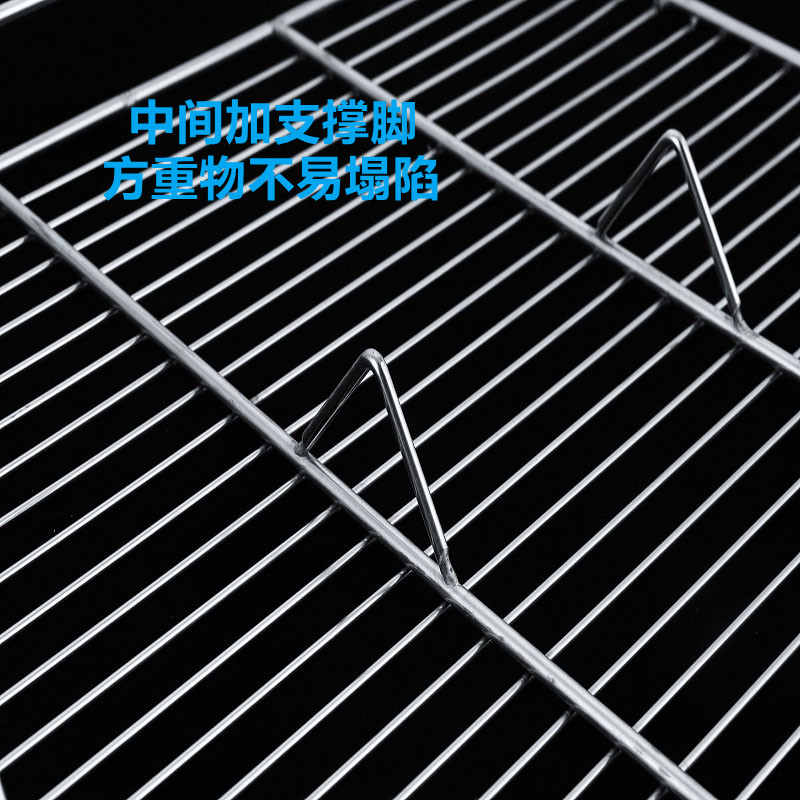 不锈钢网架猪肉网置物架陈列架蛋糕晾H晒网架烧烤网市场摆台放肉