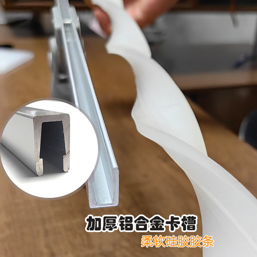 加长不锈钢杆矽胶地刮地面刮水器化妆室扫地N扫水神器刮地扫水扫
