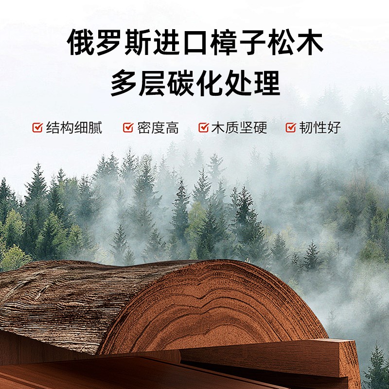 碳化复院a子古防腐木门木栅栏门园艺栅栏花园院子门庭院门小院门