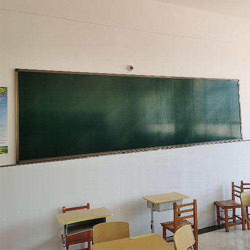 挂式黑板学校教室墙磁性教学培训写字板户外家用儿V童小白板大绿