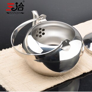304特厚d不锈钢茶壶茶馆餐厅酒楼中式茶水壶家居户外功夫茶烧水壶