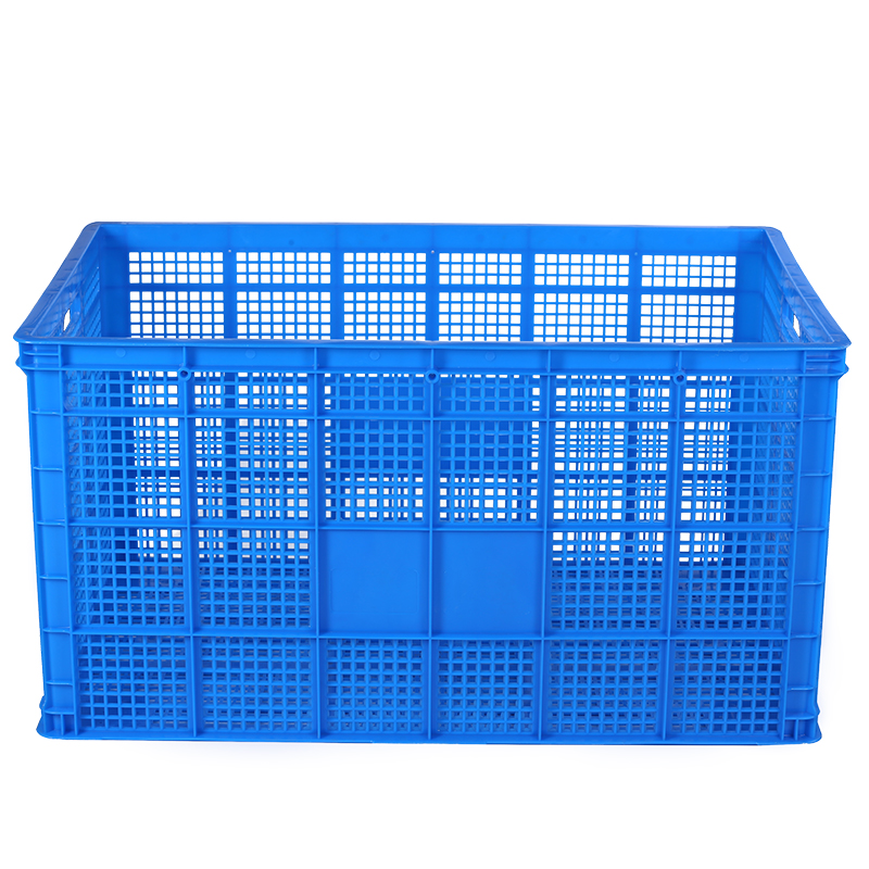 塑料筐子周转筐加厚大号快递专用框长方形箱N子镂空篮子熟胶收纳