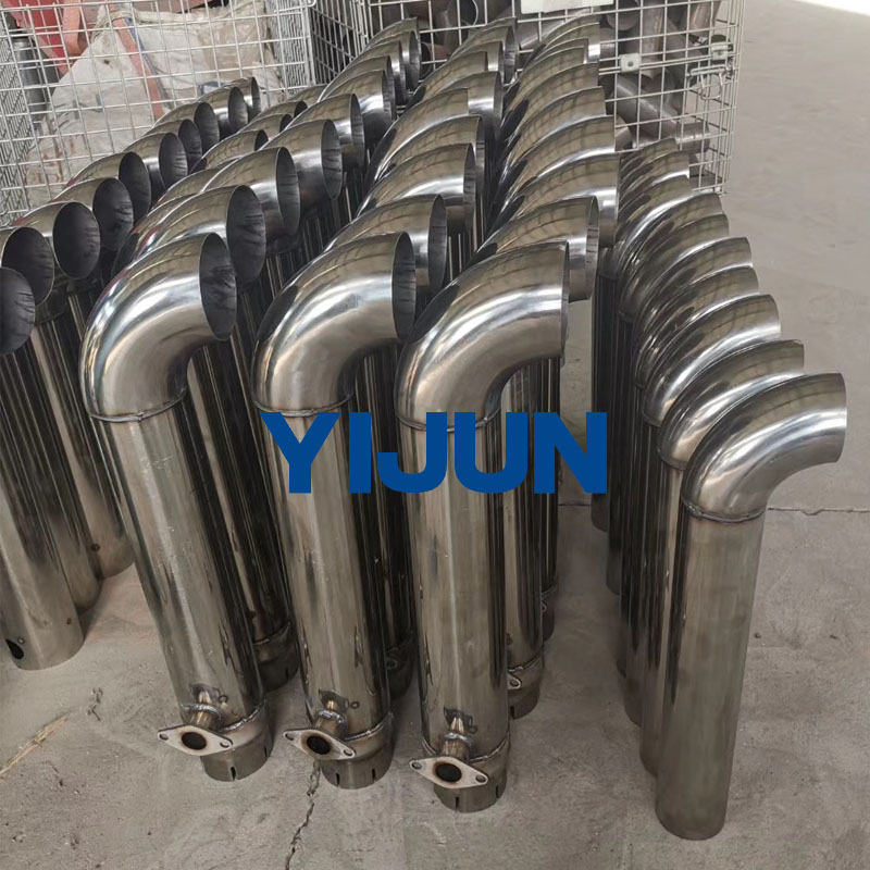 龙工855柳工徐工斗山50临工95230铲车装载机烟筒配件不锈钢排气管