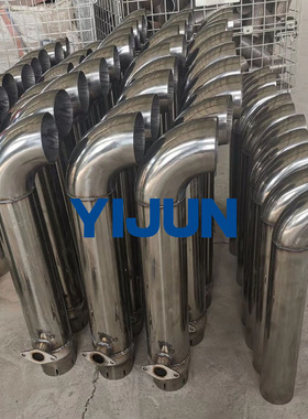 龙工855柳工徐工斗山50临工95230铲车装载机烟筒配件不锈钢排气管