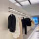 服装 店货架吊架 店不锈钢展示架带灯吊顶架橱窗陈列挂衣架专用女装