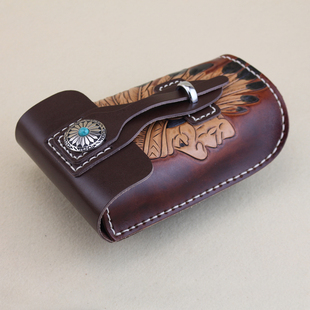 美发复古专用腰包剪刀包发型师工具包剪子包挎包腰带工具收纳包