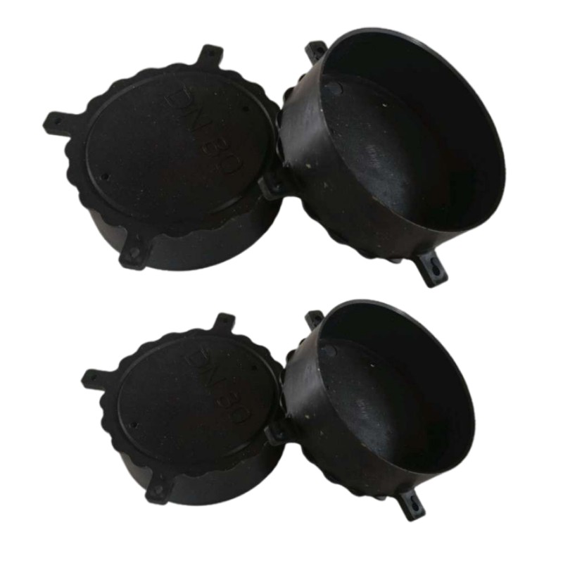 加厚加长塑料upvc管盖铝膜预埋防水穿梁套管穿梁固定卡预埋件管盖