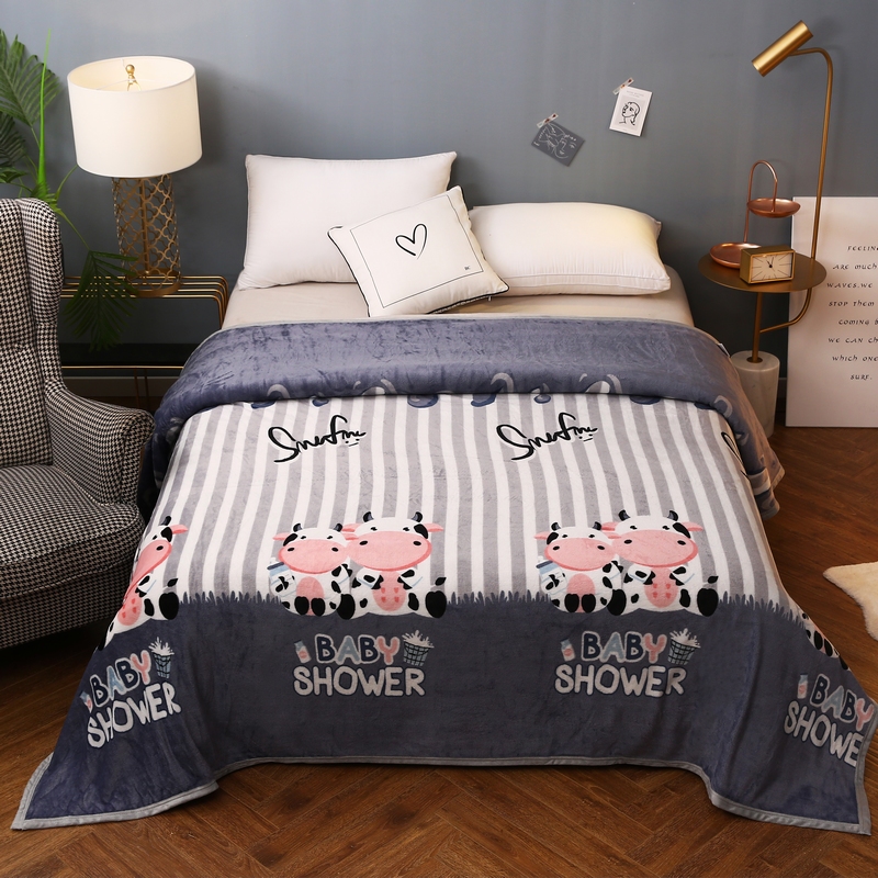 珊瑚绒床单单件双面加绒法兰绒毛毯单人宿舍冬季铺床毯子绒面垫单