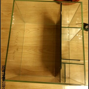光远 超白鱼缸定做 金晶超白玻璃 草缸 海水缸 背滤侧滤缸实物图