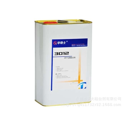 PP材料粘木板胶水 PP板粘雪弗板KT板胶水 华奇士3012PP胶水