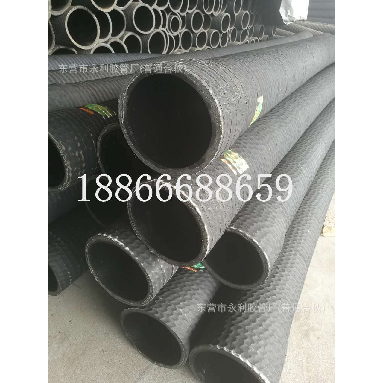 大口径耐磨钢丝管输水胶管钢丝骨架耐腐蚀橡胶钢丝管