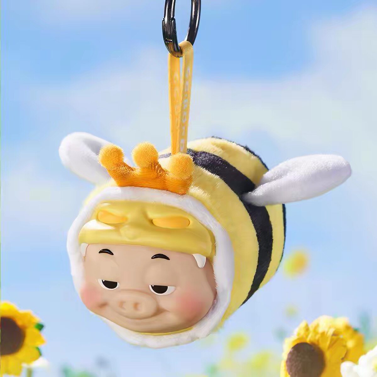 正版TOPTOY猪猪侠GGbond男神搪胶毛绒动物盲盒玩偶背包小挂件礼物