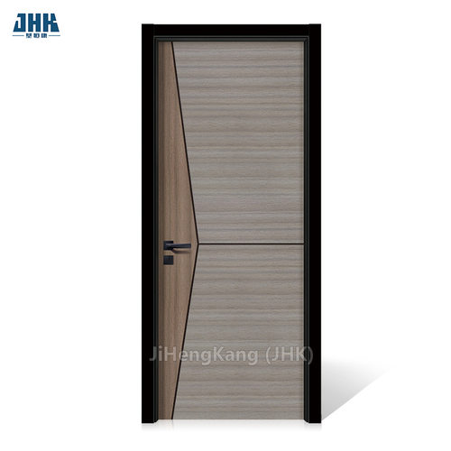 厂家直销plywood模压门板柚木贴皮门板强化免漆木门 JHK-MD24