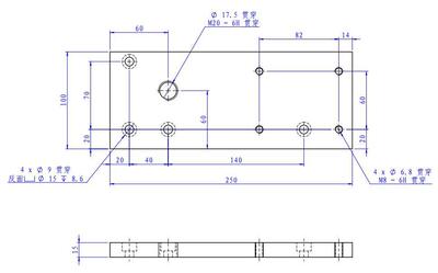 口罩机配件口罩机机件KSD170922A-01-02-03机脚板