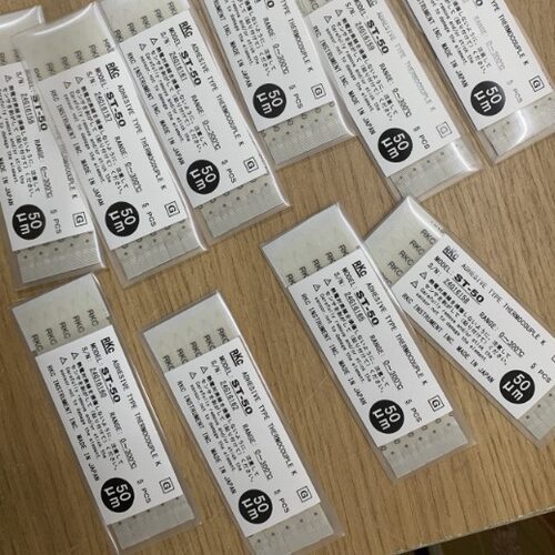 日本原装RKC理化ST-50热电偶片状感温线带状测温线工业测温